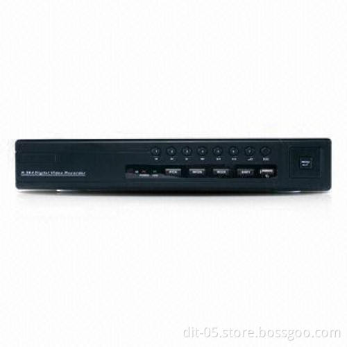 H.264 Standalone DVR, Supports D1, HD1 and CIF Recording Resolution, Remote Mobile Phone Monitoring